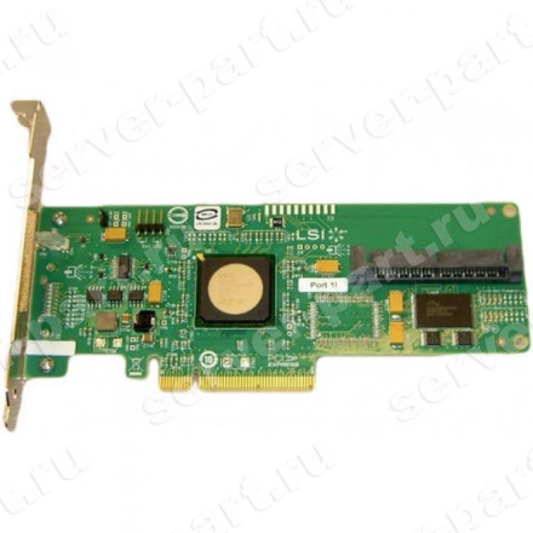 Контроллер SAS HP SC40GE (LSI Logic) LSISAS1064E Int-1xSFF8484 (32-pin) 4xSAS/SATA RAID10 U300 LP PCI-E8x For DL120G5 DL140G2 DL140G3 DL145G3 DL160G5 DL165G5 DL165G5p DL180 DL180G5 DL185G5 DL320G4 DL320G5 DL320G5p DL320s DL360G5(447101-002)