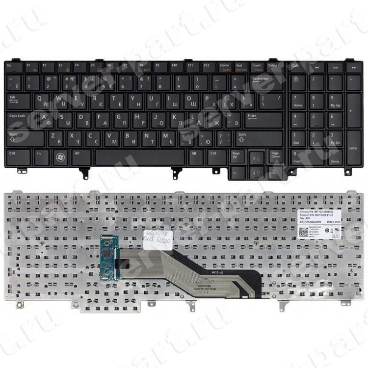 Клавиатура Dell D025 RUS для Inspiron 500m 510m 600m 8500 8600 9100 Latitude D500 D505 D600 D800 Precision M60(1M734)