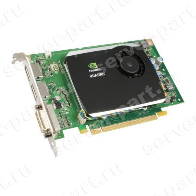 Видеокарта HP (PNY) Nvidia Quadro FX580 512Mb 128Bit GDDR3 Dual DisplayPort DVI PCI-E16x For Workstations Z200 Z400 Z600 Z800 xw4600 xw9400(FY945AA)