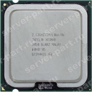Процессор Intel Xeon 3050 2130Mhz (1066/L2-2Mb) 2x Core 65Wt Socket LGA775 Conroe(SL9VS)