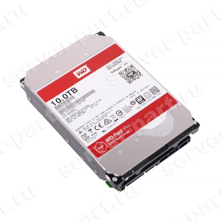 Жесткий Диск Western Digital Red Pro Nasware 3.0 10Tb (U600/7200/256Mb) AF NCQ 6G SATAIII(WD101KFBX-68R56N0)