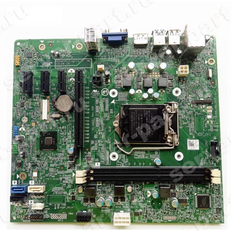 Материнская Плата Dell iH81 S1150 HT 2DualDDRIII 2SATAIII SATAII PCI-E16x 3PCI-E1x VGA DP LAN1000 AC97-8ch 2USB3 mATX 5000Mhz For OptiPlex 3020 MT(MIH81R)