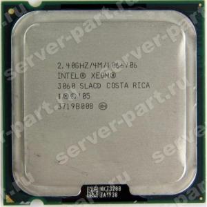 Процессор Intel Xeon 3060 2400Mhz (1066/L2-4Mb) 2x Core 65Wt Socket LGA775 Conroe(SLACD)
