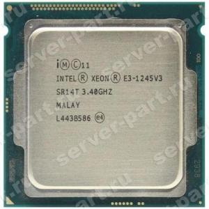 Процессор Intel Xeon E3 3400(3800)Mhz (5000/L3-8Mb) Quad Core 84Wt Socket LGA1150 Haswell(SR14T)