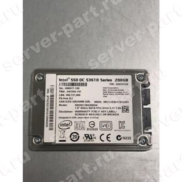 Твердотелый Накопитель SSD Intel SSD DC S3610 Series 200Gb 500Мб/сек TRIM MLC 6G SATAIII microSATA 1,8"(SSDSC1BG200G401)