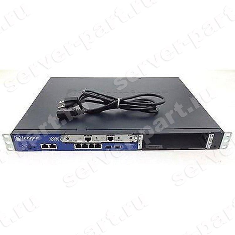 Маршрутизатор Juniper J2320 1Gb DRAM UAC UTM 4x1Gbit/s 4xRJ45 2xUSB 3xPIM 1U 19"(J2320-JB-SC)