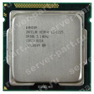 Процессор Intel Xeon E3 3100(3400)Mhz (5000/L3-6Mb) Quad Core 95Wt Socket LGA1155 Sandy Bridge(E3-1225)