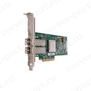 Сетевой Адаптер IBM (Qlogic) 2x8Гбит/сек Dual Port Fibre Channel HBA LP PCI-E8x(42D0510)