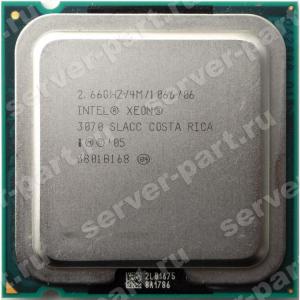 Процессор Intel Xeon 3070 2667Mhz (1066/L2-4Mb) 2x Core 65Wt Socket LGA775 Conroe(SLACC)