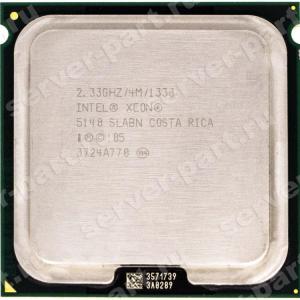 Процессор Intel Xeon 5140 2333Mhz (1333/L2-4Mb) 2x Core 65Wt Socket LGA771 Woodcrest(SLABN)