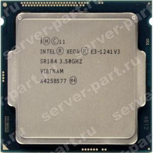 Процессор Intel Xeon E3 3500(3900)Mhz (5000/L3-8Mb) Quad Core 80Wt Socket LGA1150 Haswell(E3-1241 V3)