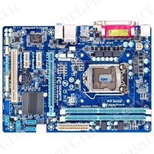 Материнская Плата Gigabyte v.1.1 iB75 S1155 HT 2DualDDRIII SATAIII 5SATAII PCI-E16x3.0 2PCI-E1x PCI Video DVI LAN1000 AC97-8ch 2USB3 mATX 5000Mhz(GA-B75M-D3V)