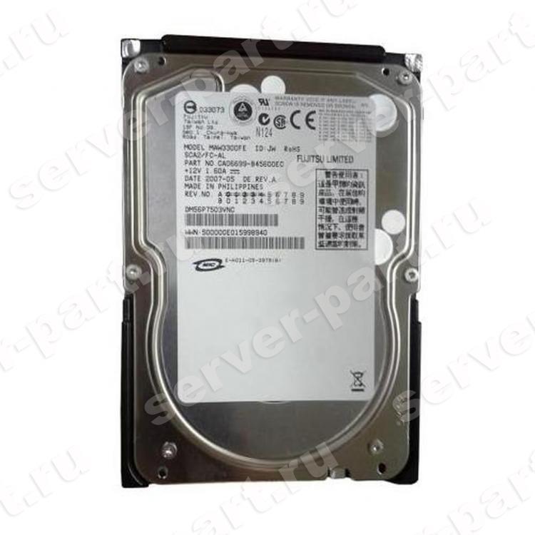 Жесткий Диск Fujitsu 300Gb (U2048/10000/8Mb) 40pin Fibre Channel 3,5"(CA06699-B43500EM)