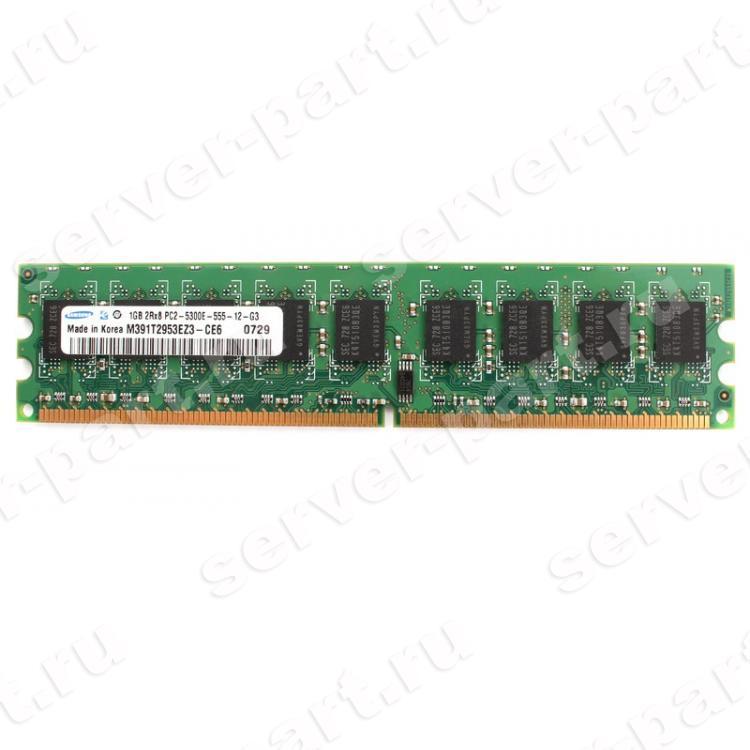 RAM DDRII-667 Samsung 1Gb 2Rx8 ECC PC2-5300E(M391T2953EZ3-CE6)