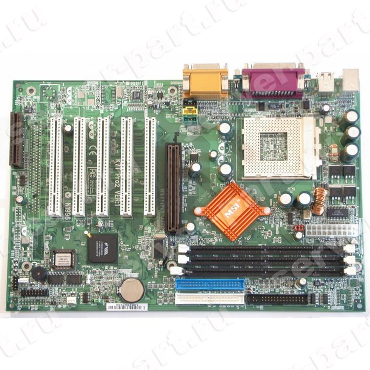 Материнская Плата Micro-Star KT133 Socket 462 3SDR U100 AGP4x 5PCI AC97 ATX(MS-6330 K7T Pro2)