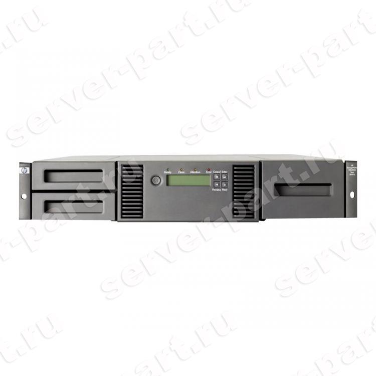 Ленточная Библиотека HP MSL2024 Autoloader Ultrium 960 SCSI LTO3 400/800Gb 1(2)xDrives 2xMagazines 2xSlots SCSI 1(2)x360Wt 19" 2U(AG115A)