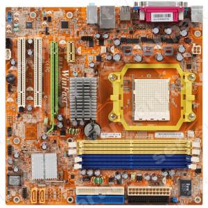 Материнская Плата Foxconn GF6100 SocketAM2 4DualDDRII-667 2SATA U133 PCI-E16x 2PCI SVGA AC97-6ch LAN mATX(6100M2MA-RS2H)