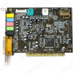 Звуковая карта Creative Live 1024 EMU10K1 4.1 PCI(CT-4780)