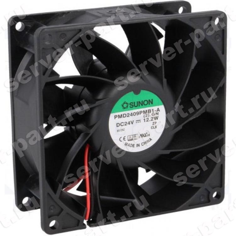 Вентилятор Sunon 0,51A 24v 12,2Wt 4900 об/мин 120,2CFM 57,6dB 92x92x38mm(PMD2409PMB1-A(2)-R.GN)