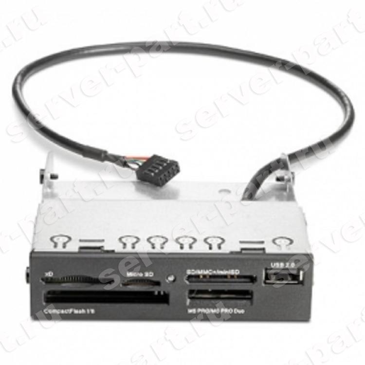 Card Reader HP Media Card Reader 22-In-1 xD SD CF MS MD USB 3,5" For Z200 Z210 Z220 Z400 Z600 Z800(468494-005)