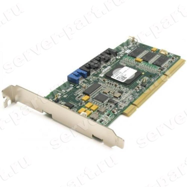 Контроллер RAID SATA Adaptec AIC-8120 128Mb 4xSATAII RAID50 U300 SATAII LP PCI-X(AAR-2420SA/128+)