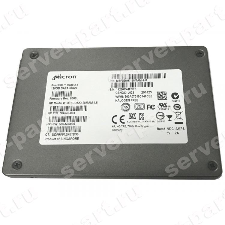 Твердотелый Накопитель SSD Micron RealSSD C400 128Gb U600 6G SATAIII 2,5"(MTFDDAK128MAM-1J1) Твердотелый Накопитель SSD Micron RealSSD C400 128Gb U600 6G SATAIII 2,5"(MTFDDAK128MAM-1J1)