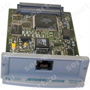 Принт-Сервер HP JetDirect Fast Ethernet Internal (10/100Base-TX, EIO, LJ 2100/4000/4050/5000/8000/8100 Color LJ 4500/8500 Mopier 240/320/9100C Digital Sender)(J3113A)