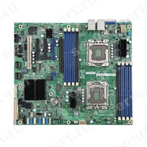 Материнская Плата Intel iC602 Dual Socket 1356 8DDR3 2SATAIII 4SATAII 2xSFF8087 8SAS/SATAII PCI-E16x3.0 3PCI-E8x PCI 2xGbLAN ATX 8000Mhz(G18552)