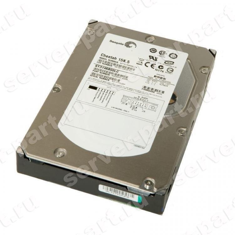 Жесткий Диск Seagate Cheetah 15K.5 146,8Gb (U320/15000/16Mb) 80pin U320SCSI(ST3146855LC)
