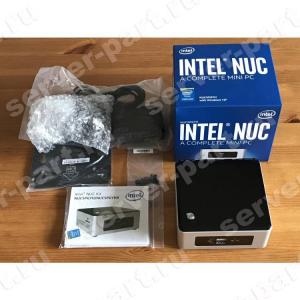 Платформа Intel NUC Pentium DC N3700 1.6(2.4)Ghz/ 1x2(8)Gb DDRIII SO-DIMM/ Video HDMI VGA/ 32Gb HDD mSATA/ Sound/ LAN1000/ Wi-Fi a/b/g/n/ac/ Bluetooth/ 4USB3.0(BOXNUC5PGYH0AJR)
