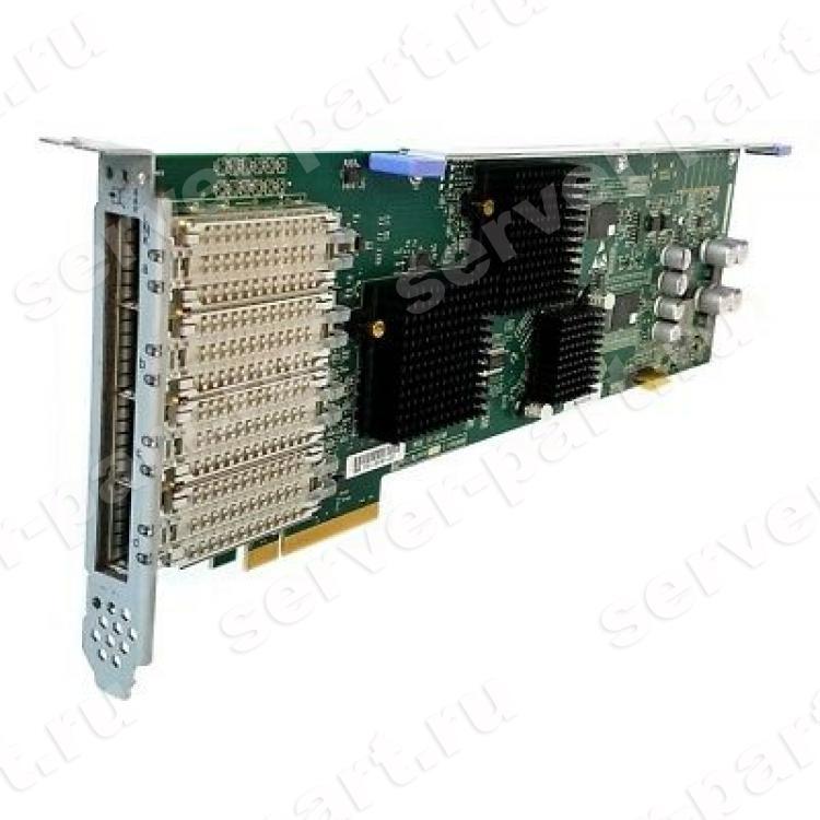 Контроллер SAS RAID Network Appliance (NetApp) Ext-4xQSFP 16xSAS/SATA RAID60 U600 PCI-E8x 2.0(111-00625)