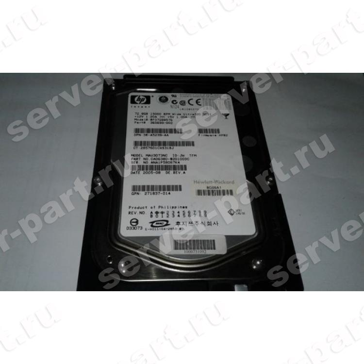 Жесткий Диск HP (Fujitsu) MAU3073NC 72,8Gb (U320/15000/8Mb) 80pin U320SCSI(286778-B22)