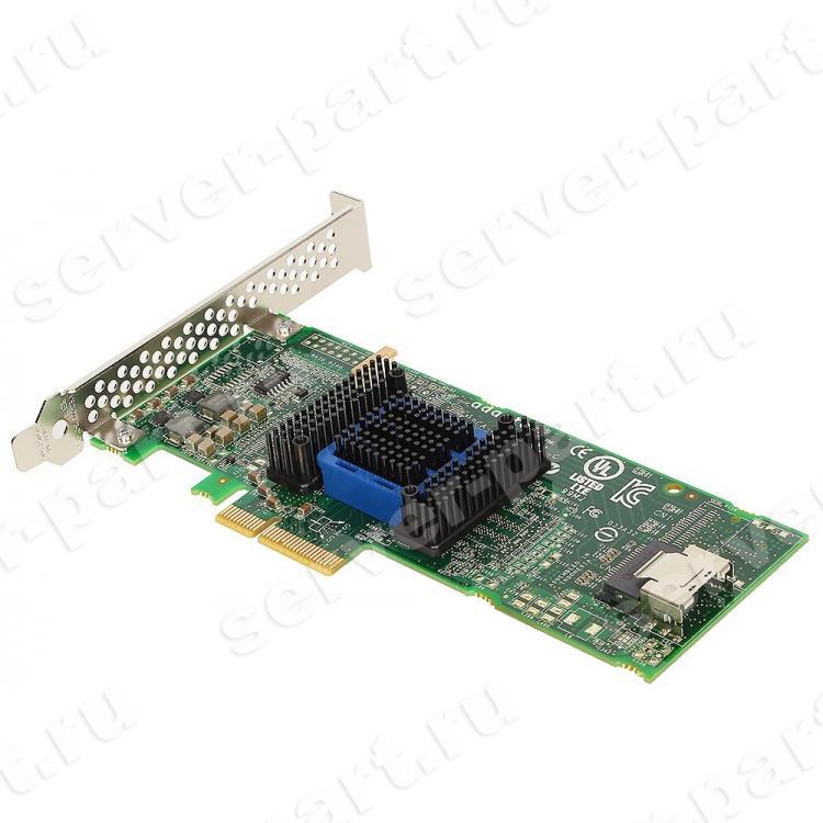 Контроллер SAS Adaptec PMC PM8001 Int-4xSFF8087 4xSAS/SATA U600 6G LP HBA PCI-E4x(ASA-6405H)