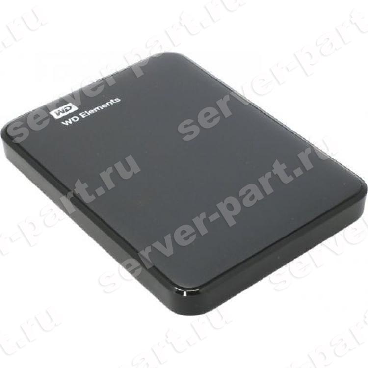 Внешний Жесткий Диск Western Digital Elements Portable 500Gb 5Гбит/сек 2,5" USB 3.0 Black(WDBUZG5000ABK-EESN)