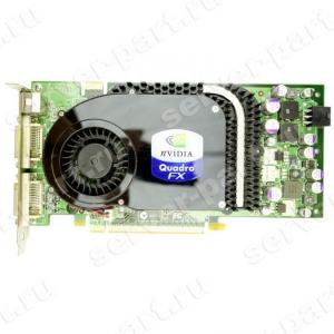 Видеокарта Dell (PNY) Nvidia Quadro FX3450 256Mb 256Bit DDR3 DualDVI SLI miniDin (3D Glasses) PCI-E16x(T9099)
