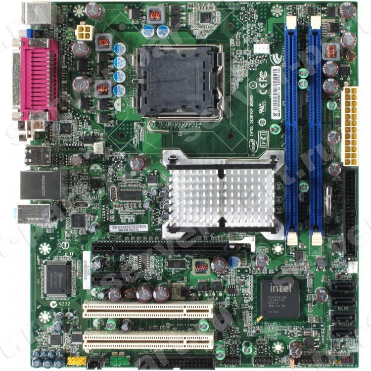Материнская Плата Intel iG41 S775 2DualDDRII-800 4SATAII U133 PCI-E16x PCI-E1x 2PCI SVGA DVI LAN1000 AC97-6ch mATX(900247)