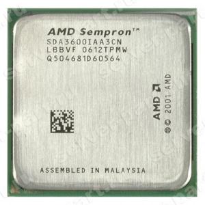 Процессор AMD Sempron-64 3600+ 2000Mhz (256/800/1,35v) Socket AM2 Manila(SDA3600IAA3CN)