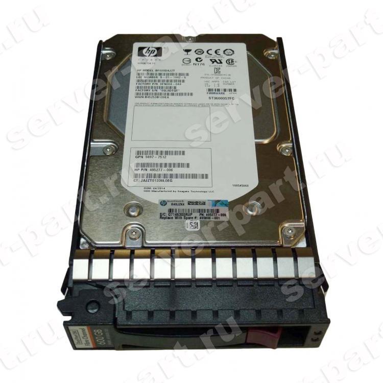 Жесткий Диск HP (Seagate) Cheetah 15K.7 ST3600057FC 600Gb (U4096/15000/16Mb) 40pin Fibre Channel 3,5" For StorageWorks EVA 4400 6400 8400 M6412 EVA 4100 4000 6100 6000 8100 8000 M5314(AP751B)