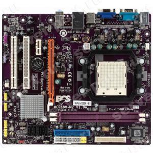 Материнская Плата Elitegroup v.1.0 GeForce7050PV SocketAM2+ 2DualDDRII-800 4SATAII U133 PCI-E16x PCI-E1x 2PCI SVGA AC97-6ch LAN mATX(GeForce7050M-M)