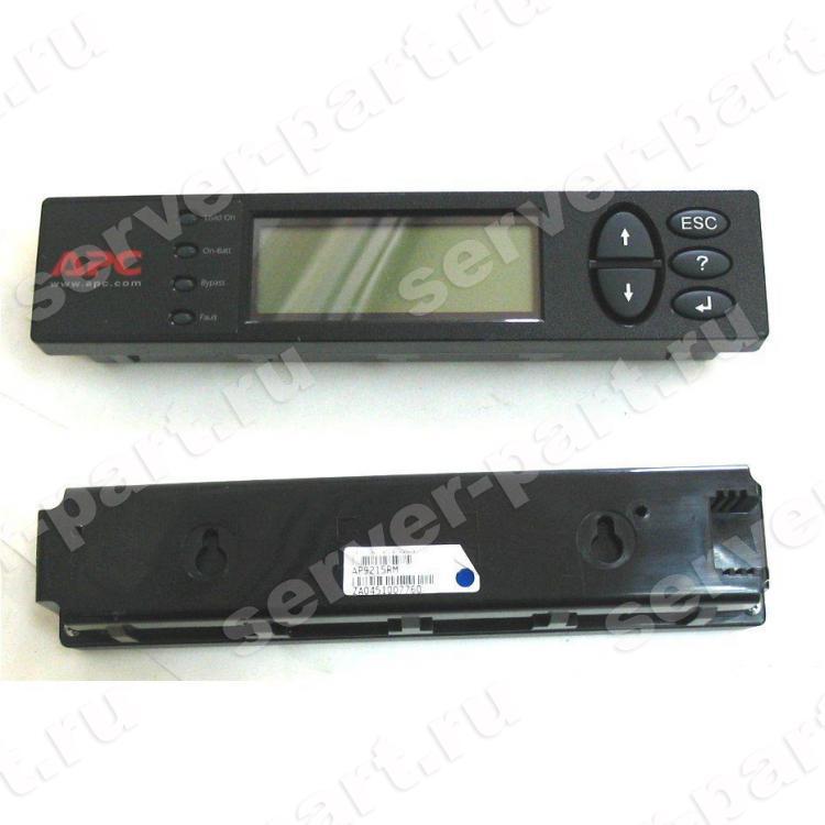 Лицевая Панель с Дисплеем APC Symmetra PowerView RM Display For Symmetra RM(AP9215RM)