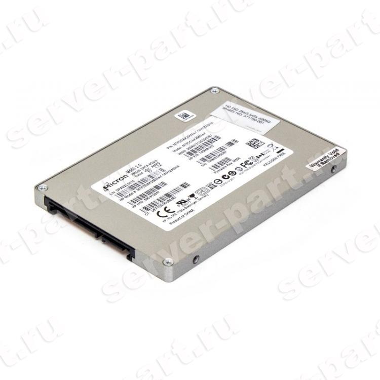 Твердотелый Накопитель SSD HP (Micron) RealSSD C400 MTFDDAK256MAM-1K1 256Gb U600 6G SATAIII 2,5"(652182-003)