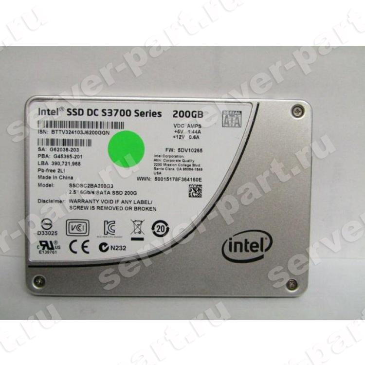 SSD Intel SSD DC S3700 Series 200Gb TRIM MLC 6G SATAIII 2 5 7mm SSDSC2BA200G301