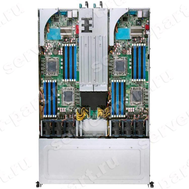 Платформа Intel Two!!! Dual Socket 1366 i5500 24DDRIII 8SAS/SATAII 8xHotSwap 2,5" 4GbLAN 6400Mhz 2x770Wt E-ATX 1U(902681)