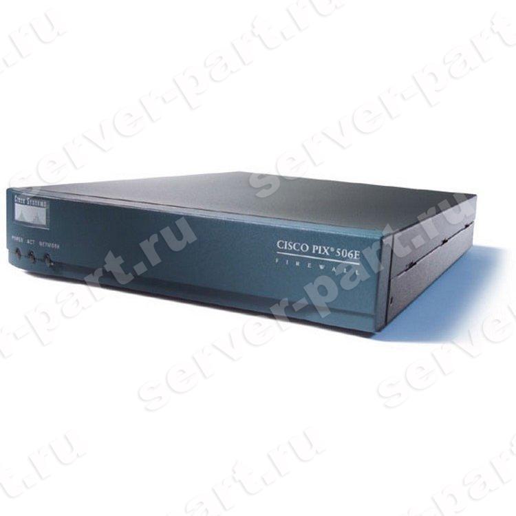 Межсетевой экран Cisco PIX 506E Security Appliance Firewall 1xCPU Intel Celeron 300Mhz 32Mb 2x10/100Base-TX RS232(PIX-506E-BUN-K9)