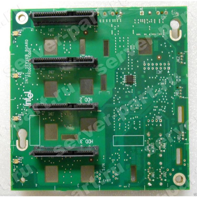 Плата Backplane Intel 4xSAS/SATAIII 3,5" 4xSATA 6G U600 Hot Swap For AXX4DRV3GR SC5400BASE SC5400BRP SC5400LX SC5400LXI(FXX4DRV3GBRD)