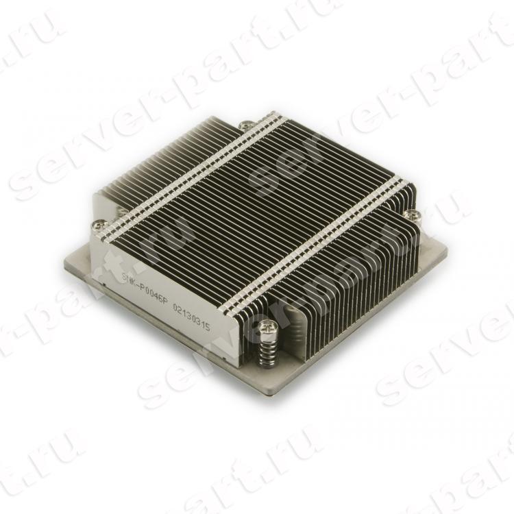 Радиатор 1U Supermicro Socket LGA1156 LGA1155 LGA1150 LGA1151 Al Passive(SNK-P0046P)