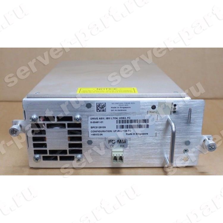 Стример Dell (IBM) UDS3 Ultrium LTO4 800/1600Gb Full-Height FC Internal For Dell PowerVault ML6000 Quantum Scalar i500 i2000 i6000 IBM TS3310 3576 3576-8142(WN444)