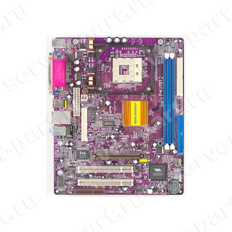 Материнская Плата Elitegroup vP4M266A Socket 478 2DDR333 U133 AGP4x 3PCI SVGA AC97 LAN mATX(P4VMM2)