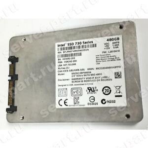 Твердотелый Накопитель SSD Intel SSD 730 Series 480Gb 550Мб/сек SATAIII 6G MLC AES 2,5" 7mm(SSDSC2BP480G4)