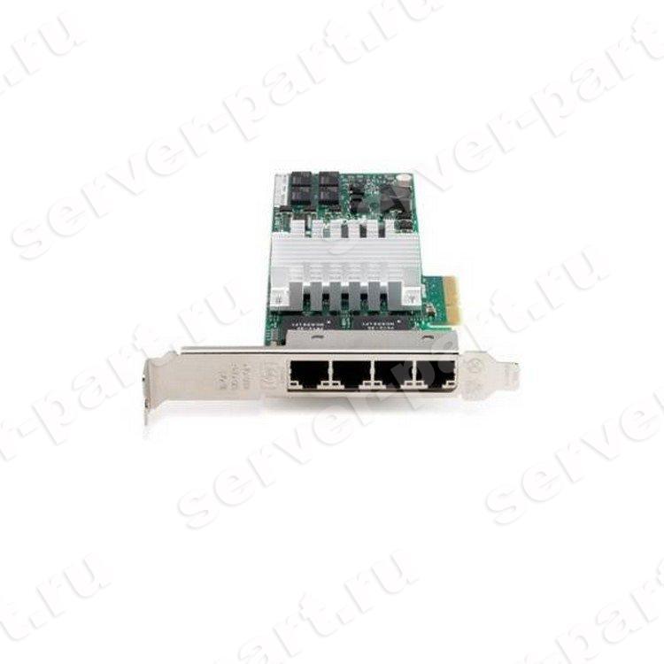 Сетевая Карта HP PCI Express Quad Port Gigabit Server Adapter (Intel) Pro/1000 PT i82571GB 4x1Гбит/сек 4xRJ45 LP PCI-E4x(435506-003)
